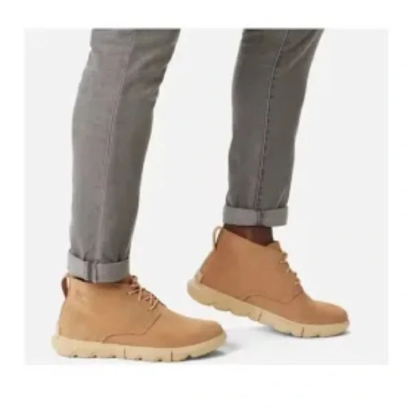 Sorel Men’s‎ Explorer Drift waterproof boots tan suede size 11.5