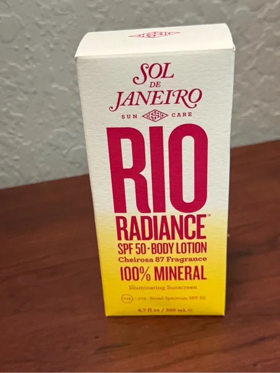 Sol de Janeiro Rio Radiance SPF 50 Body Lotion - White, Pink, Yellow