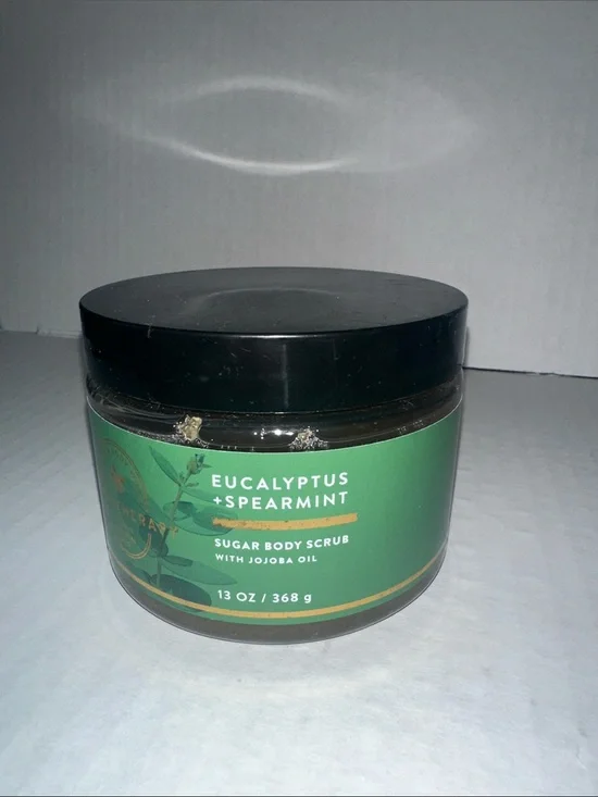 Aromatherapy Eucalyptus + Spearmint Sugar Body Scrub
