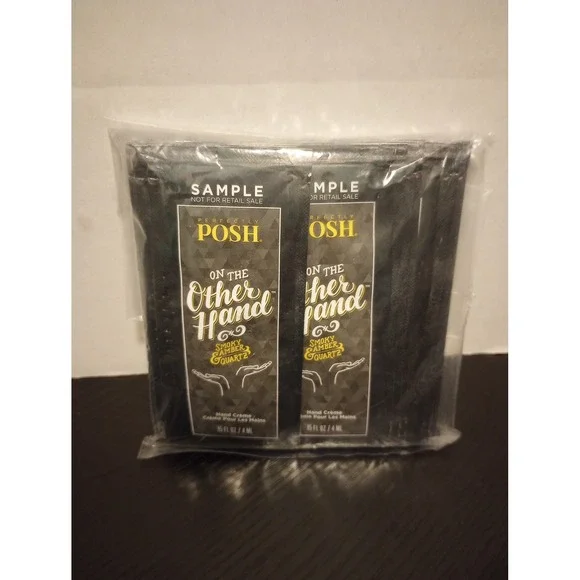 Perfectly Posh On The Other Hand Smoky Amber Quartz Hand Creme 20 Pack Samples‎