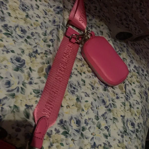 Steve Madden Hot Pink Crossbody Strap Bag