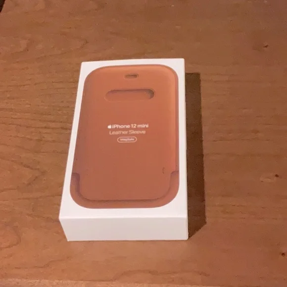 iPhone 12 mini leather sleeve BRAND NEW