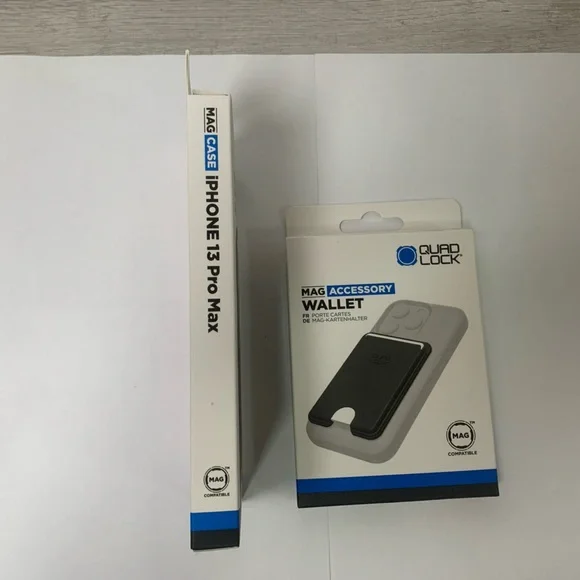 Quad lock Wallet + Mag case for iPhone 15 pro max