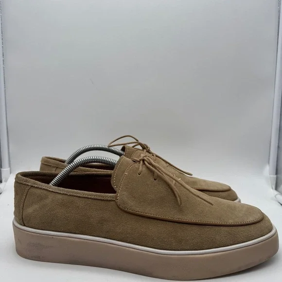 Marc Nolan Cannes Tan Suede Lace Up Derby Shoes Mens Size 10‎