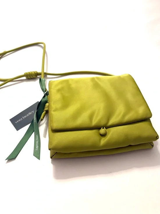 VERA BRADLEY Baird Hipster Crossbody Bag, chartreuse