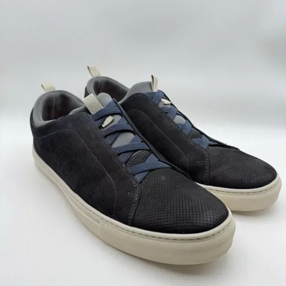 Martin Dingman Navy Suede Sneakers Size 11.5 M Men’s Casual Shoes