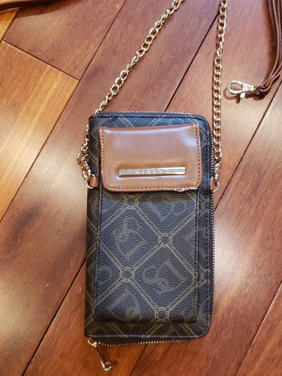 Zip Around Crossbody Wallet. Dasein Brand. Wristlet