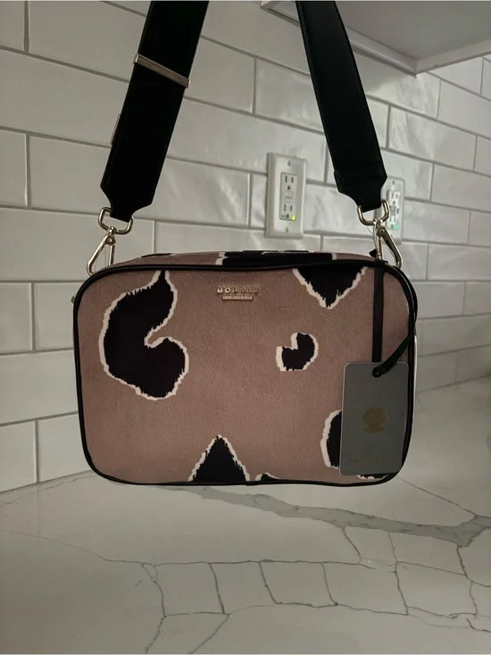 MODALU ENGLAND leopard print bag