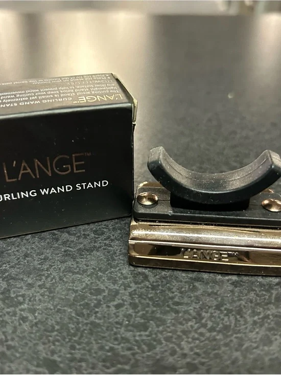 L'ANGE Black and Gold Curling Wand Stand