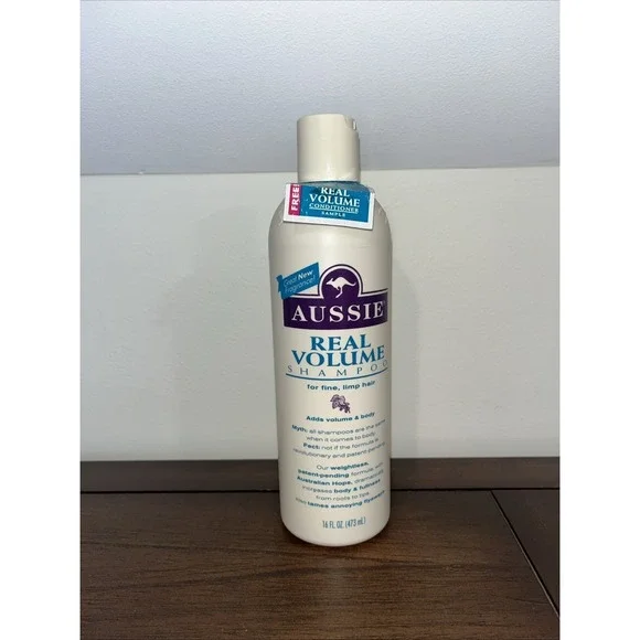 Vintage Aussie Real Volume Shampoo fine‎ limp hair Rare 1998 Discontinued