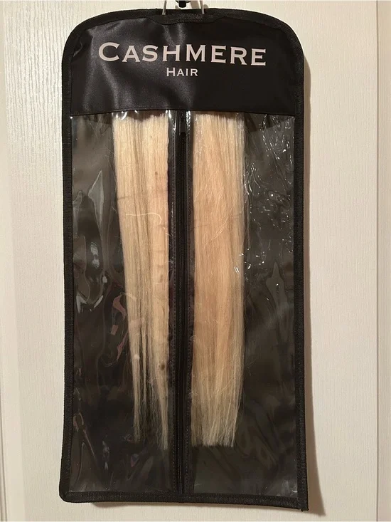NWOT Cashmere Hair 20” Human Hair Ponytail in Lightest Blonde