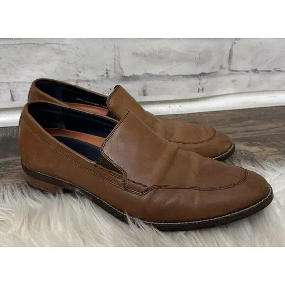 Cole Haan Men's Size 9.5M Lenox Hill Venetian Brown‎ Loafer Slip On Dress Shoe