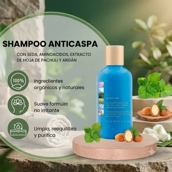 Shampoo Anticaspa Terramar Scalp Aid  6.09 Oz
