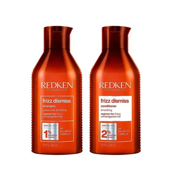 NEW Redken Frizz Dismiss Shampoo & Conditioner 10oz