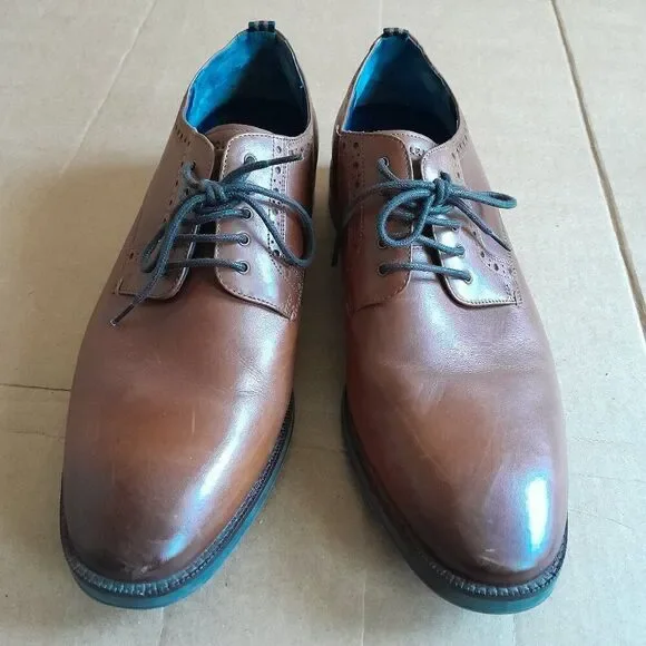 Cole Haan grand 360 oxford brown dress shoes #C30626 size 10 medium