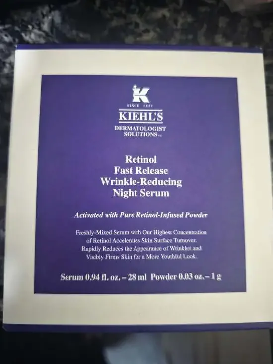 Kiehl's Retinol Fast Release Wrinkle-Reducing Night Serum 0.94 fl. oz.