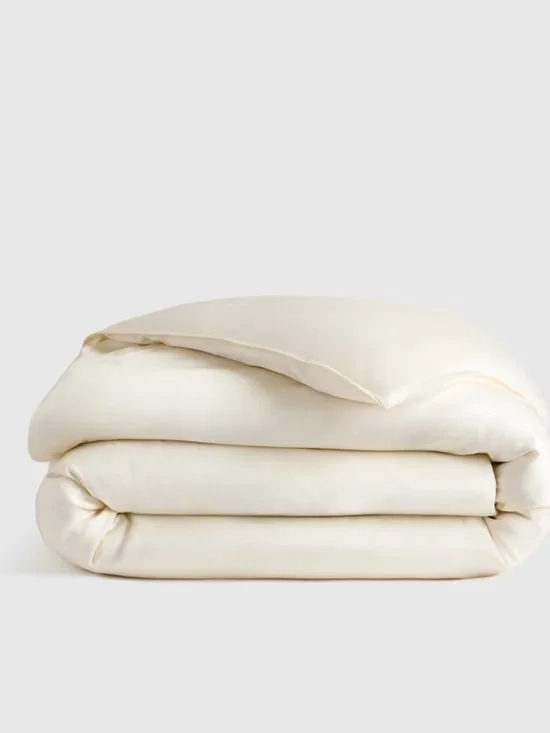 Bamboo Duvet Cover King California King Ivory (no shams)