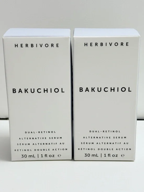 Bakuchiol Dual-Retinol Alternative Serum - 30 mL / 1 fl oz (x2) NEW