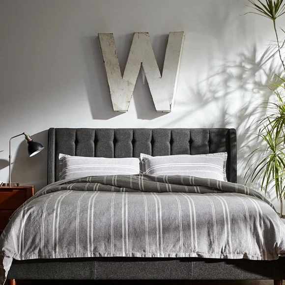 Rivet Maxwell stripe full/queen duvet set❤️❤️❤️❤️
