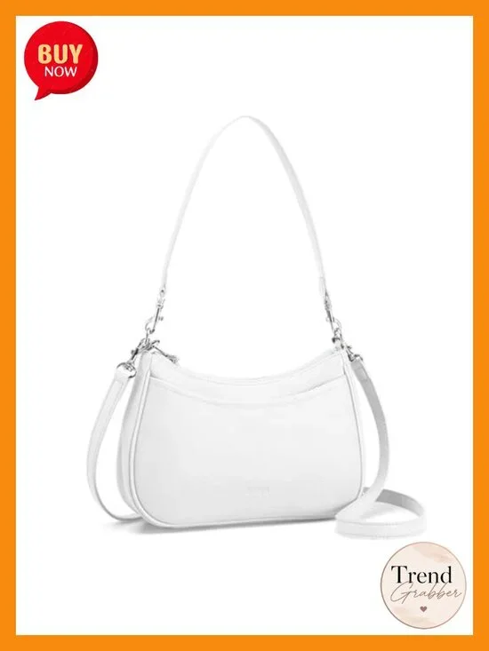 Genuine Leather Crossbody Hobo Bag Anti Theft RFID Shoulder Purse