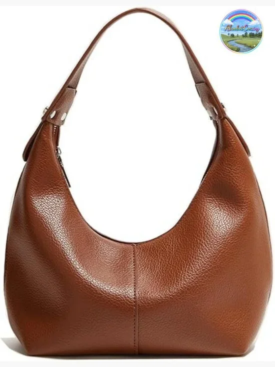 Vegan Leather Hobo Bag Woven Shoulder Purse Y2K Tote