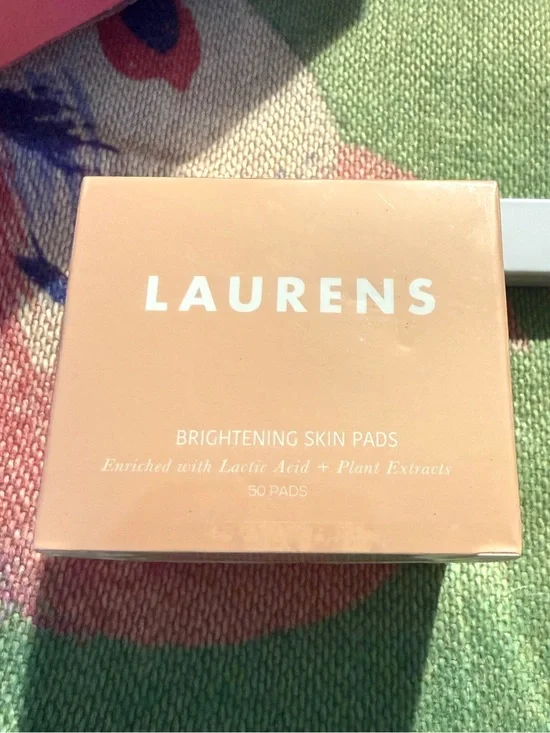 ☀️ LAURENS SKINCARE  BRIGHTENING SKIN PADS New Sealed Box