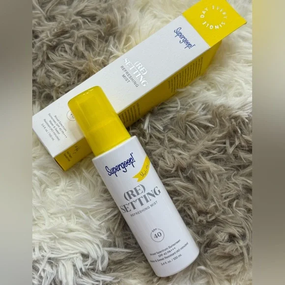 Supergoop! Suncare Collection Yellow and White