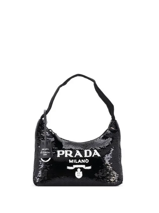 Prada Re-Edition Hobo Sequins Mini #204308P22B