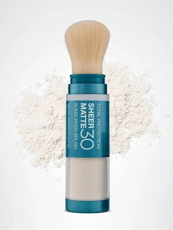 BNIB Sheer Matte SPF 30 Sunscreen Brush Colorescience