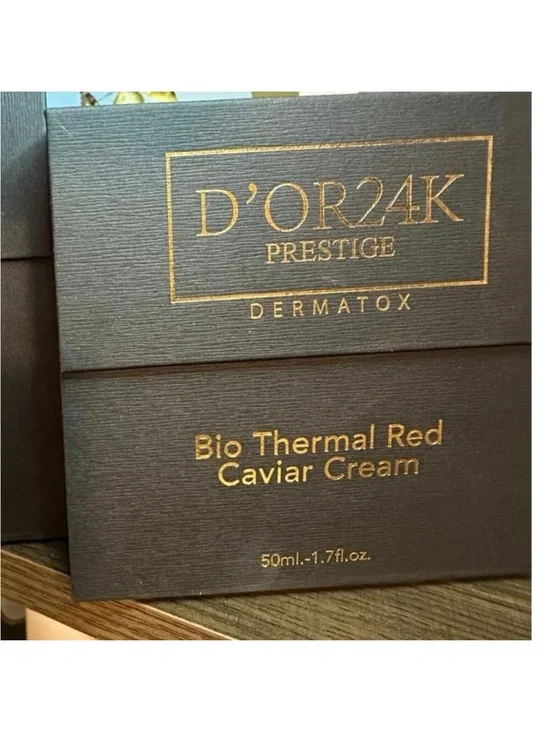 NIB D’or 24k Ultimate Dermatox Red Caviar Cream 50 mL