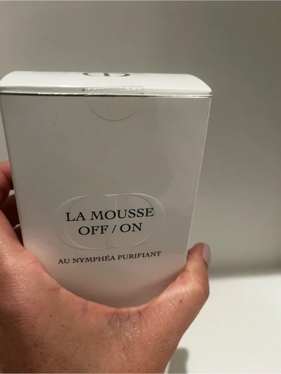 NIB Dior La Mousse OFF/ON Foaming Cleanser 5 oz Purifying Hydrating Face Wash