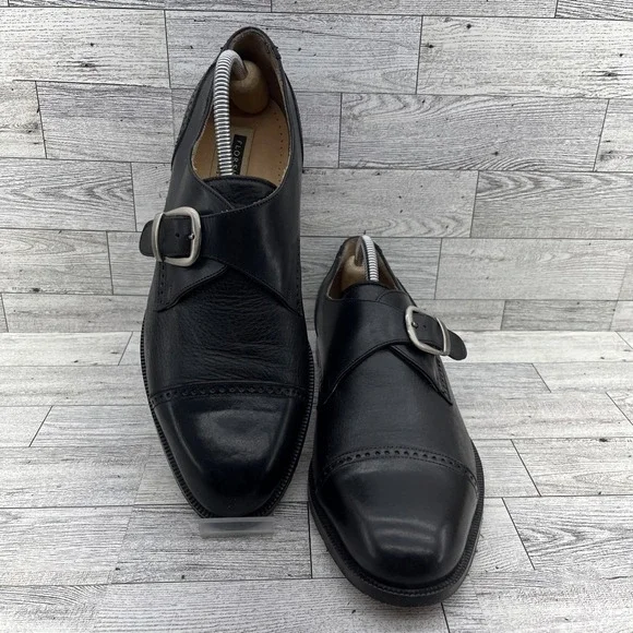 Florsheim‎ Imperial Monk Strap Cap Toe Men Size 9.5D