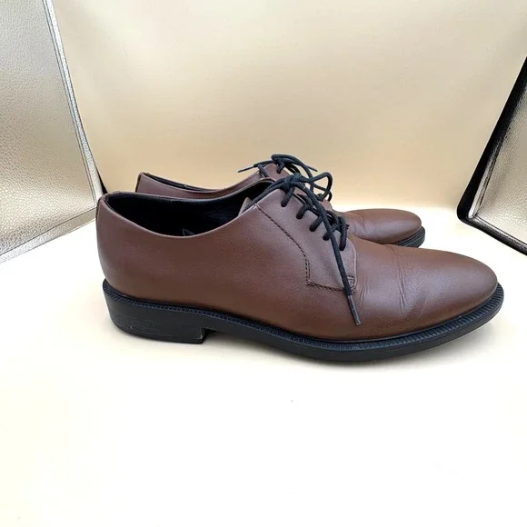 Calvin Klein Men's‎ Oxford Dress Shoes, Color Brown, Size 11