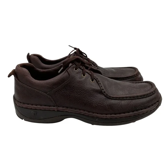 Red Wing 4041 Mens Brown Leather Moc Toe Oxford Work Shoes Size 11B Narrow