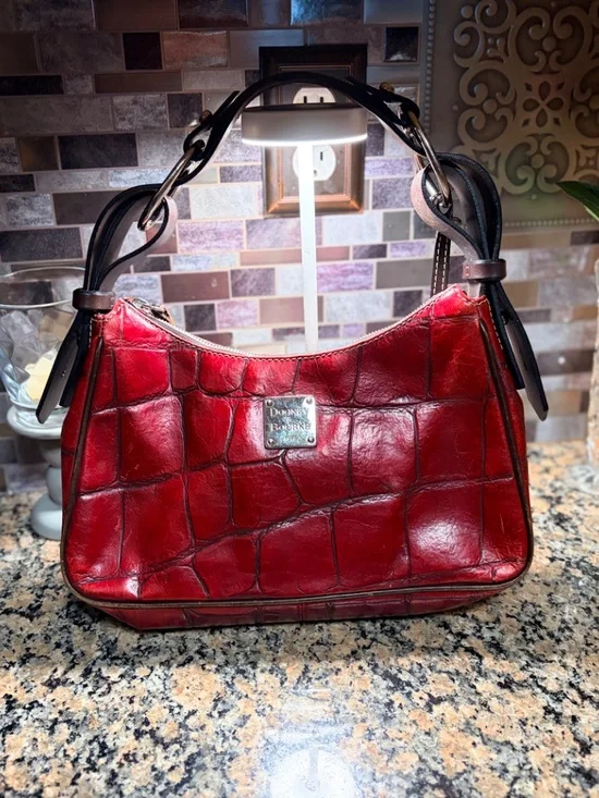 Dooney and Bourke Red Croc Bag
