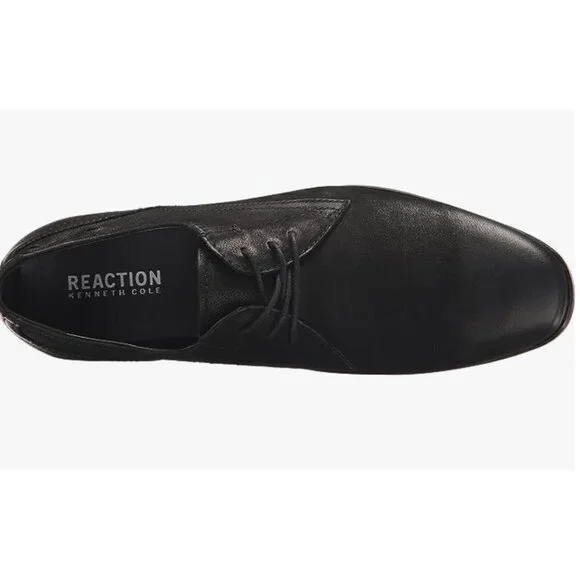 Kenneth Cole Men's Guy Derby Oxford leather black size 8.5