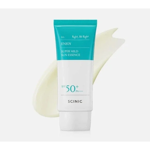 SCINIC Enjoy Super Mild‎ Sun Essence SPF 50+ PA++++ Hydrating Korean Sunscreen