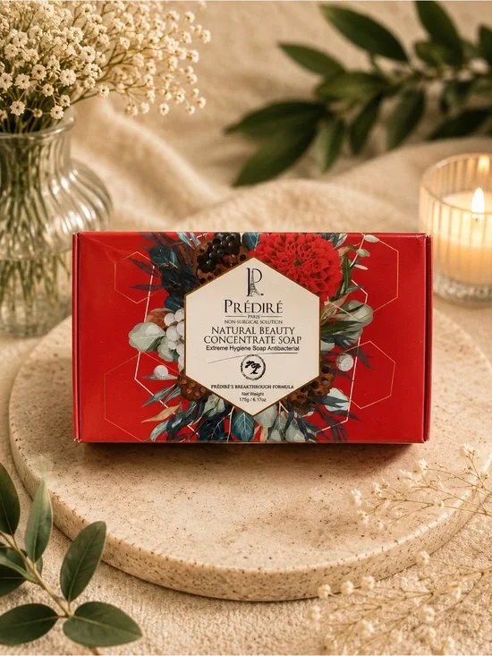 Natural Beauty Concentrate Soap - Red