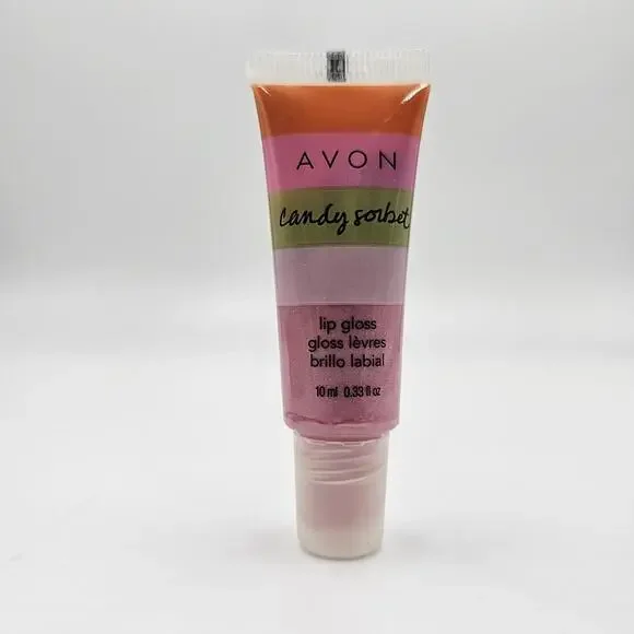 Avon Candy Sorbert Lip Gloss Peach‎