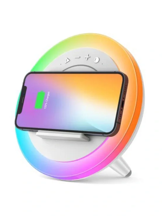Bluetooth speaker with wireless charging