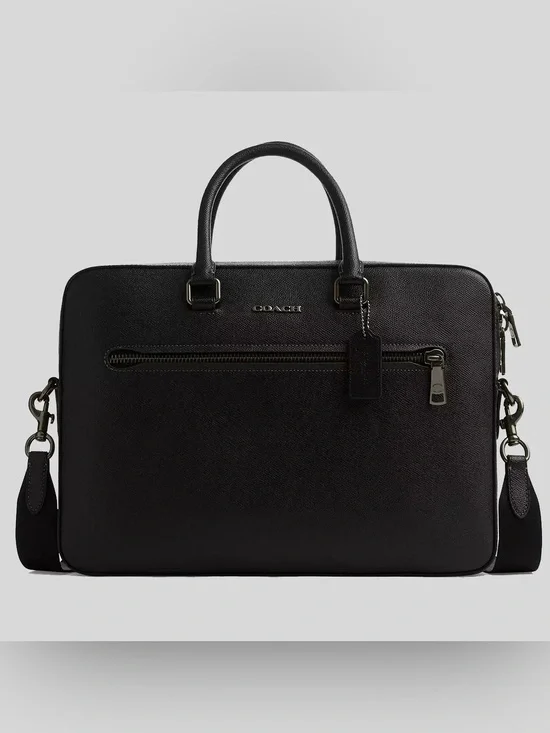 Black Coach Laptop Bag