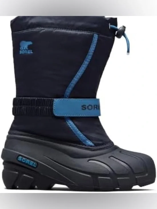 SOREL Flurry Weather Resistant Insulated Snow Boots.  Size Youth 7.  Brand new.