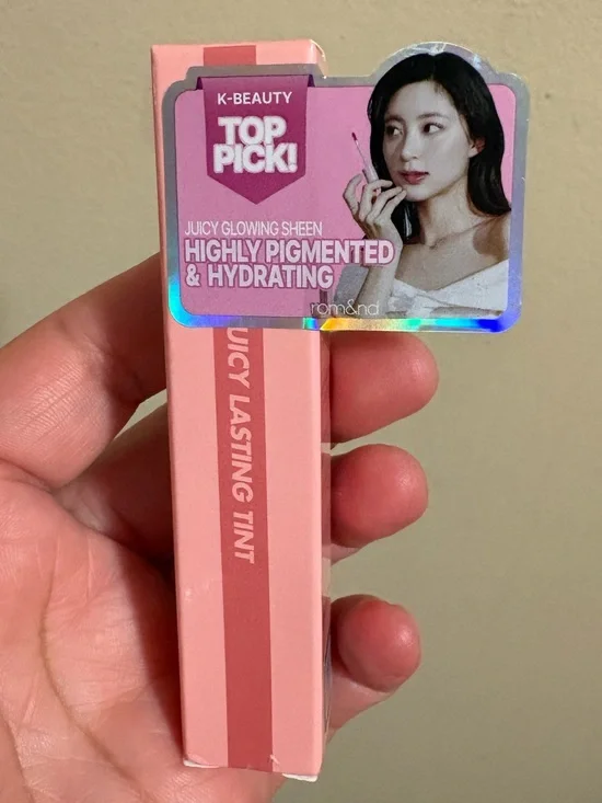 Juicy Lasting Tint – Hydrating Pink Lip Tint in 25 BARE GRAPE 🍇 Brand New Unused