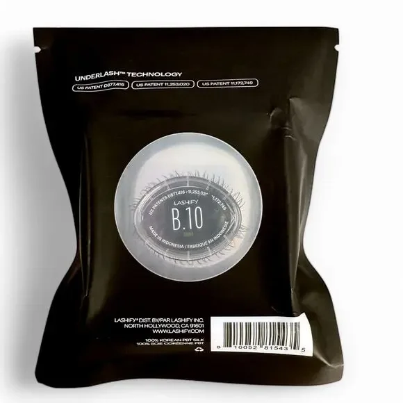 Lashify B10 Minx Brown Gossamer Lashes Bold False Eyelash Clusters