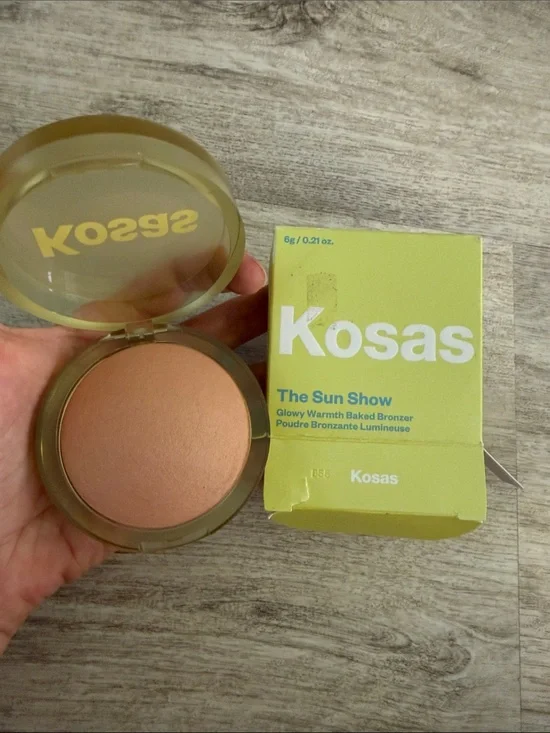 Kosas Glowy Baked Bronzer — Peachy Bronze