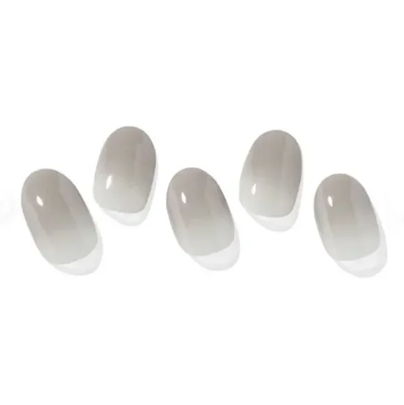 Ohora Semi Cured Gel Nail Strips N Be Grayish ND-063-J