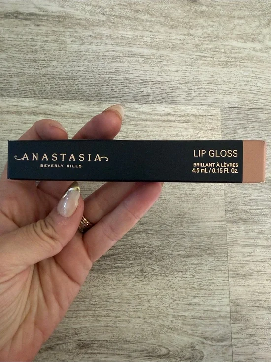 Anastasia Beverly Hills Lip Gloss - Black Box with Rose Nude Accent