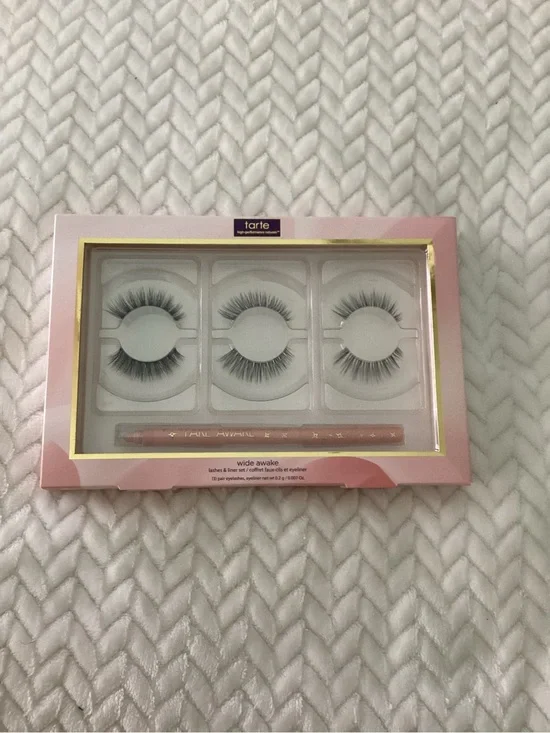 tarte Wide awake lashes and liner set