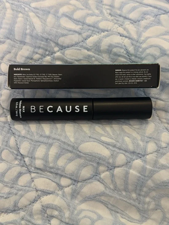 BeCAUSE Bold Brown Mascara -