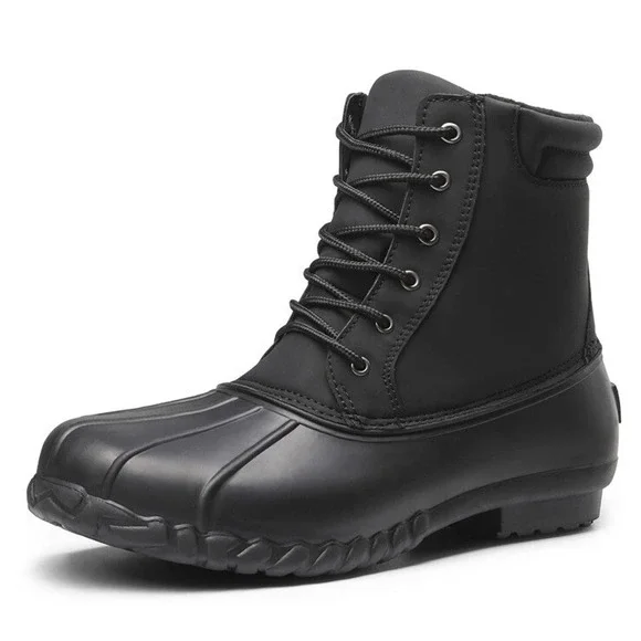 NortiV8 Duck Boots SNSB227M Black Snow / Rain Boots Size 9